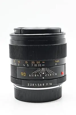 Leica 11254 90mm F2 Summicron-R 3rd Cam Lens E55 #924 • $666.02