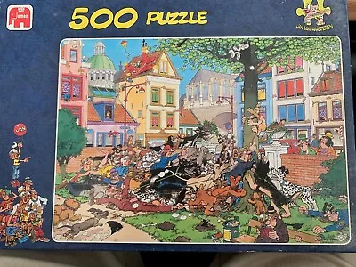 Jan Van Haasteren  Get That Cat  500 Piece Puzzle • £2.50