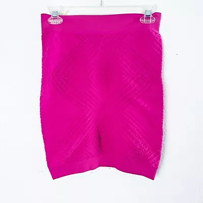 NWT Bcbgeneration Women’s Size M/L Pink Pull On Fitted Tube Skirt  • $8.36