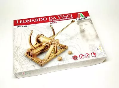 ITALERI Historics Leonardo Da Vinci Da Vinci'S Catapult Model 3105 T3105 • $53.90