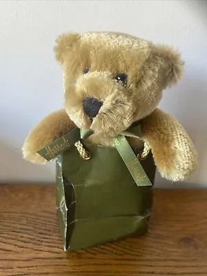 Harrods Bear IN TOTE BAG 18CM • $32