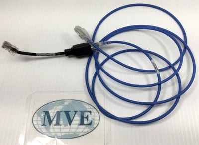 $89.99 • Buy Lot 2 Siemon Mc6-07-06-28b 1100320-10 Cat6 Patch Cord W/cisco Crossover Adapter