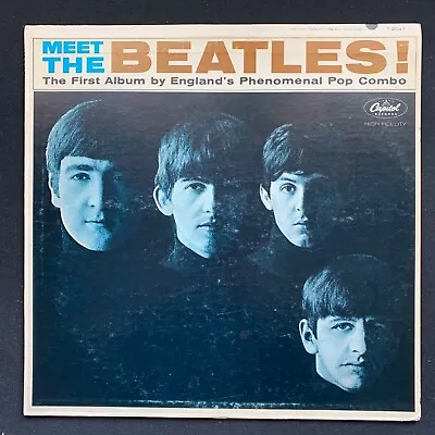 Beatles - Meet The Beatles - Original U.S. Mono LP - T 2047 • $14.63