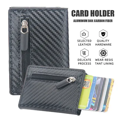 $14.90 • Buy Travel Passport ID Card Wallet Holder Cover RFID Blocking Leather Purse Case AU