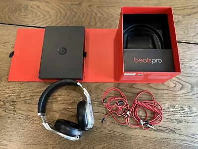 Beats By Dr. Dre Pro Over The Ear Headphones - Black/Silver • $125