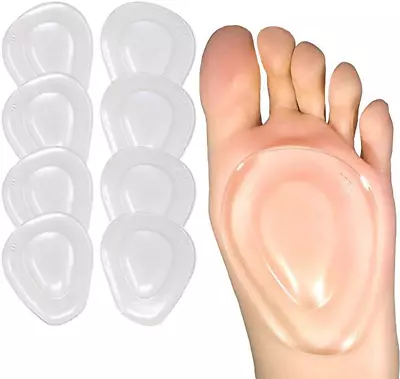 Metatarsal Pads Ball Of Foot Cushions 8 Pack Gel Ball Feet Pads Mortons Neuroma  • $13.97