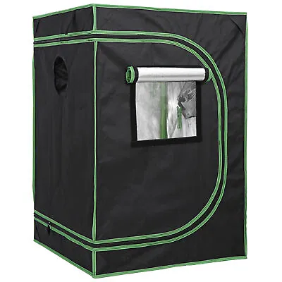 Grow Tent With Observation Window And Floor Tray Plant Growing Mylar Hydroponic • $49.58
