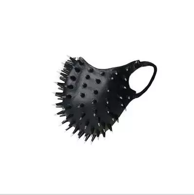 £12 • Buy Steampunk Sci-fi Style Latex Spiked Mask Half Face Mask Halloween Watchdog Thug