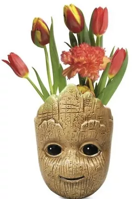 £12.49 • Buy Official Marvel Comics Groot 3d Shaped Wall Vase Flower Pot Ornament New & Boxed