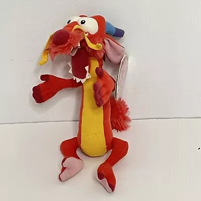 Disney On Ice Mushu From Mulan 8  Plush Stuffed Animal Good Luck Dragon NEW  • $11.99