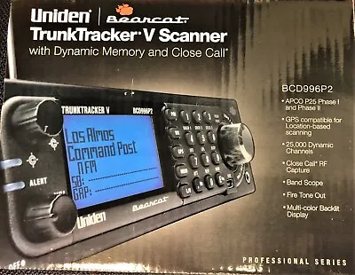 Uniden BCD996P2 Bearcat Trunk Tracker V Phase II Base/Mobile Digital Scanner NEW • $429.95