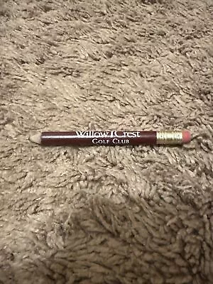 Vintage Sharpened Scorecard Pencil Willow Crest Golf Club • $6