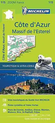 French Riviera Esterel - Zoom Map 115 Michelin • £8.01