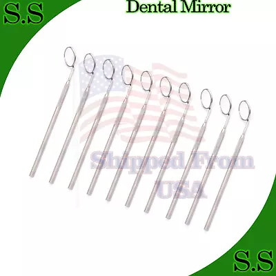 15 Pcs Dental Mouth Mirror #5 Surgical Dental Instruments • $12.90