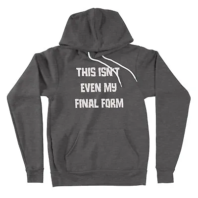 Funny Meme Hoodie Sweater Pullover Gym Workout This Isn't Even My Final Form • $33.64