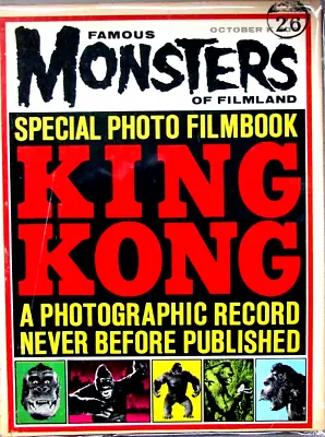 Warren Magazine Famous Monsters Of Filmland #25 King Kong Special Fine Condition • £19.99