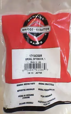 Briggs & Stratton 1715435SM SPRING EXTENSION Genuine 1. (OF5A3) • $13