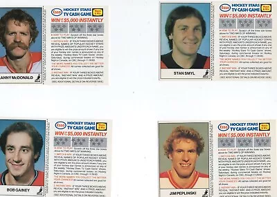 1983-84 Esso Hockey Stars TV Cash Game Unscratched You Pick • $1