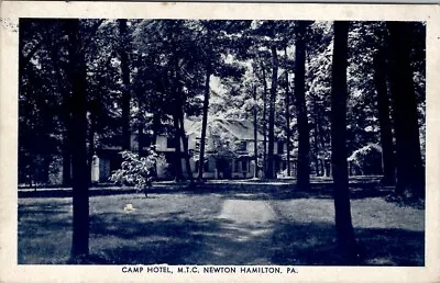 Mount Union PA Newton Hamilton Hotel MTC Methodist Training Camp Postcard T16 • $9.95