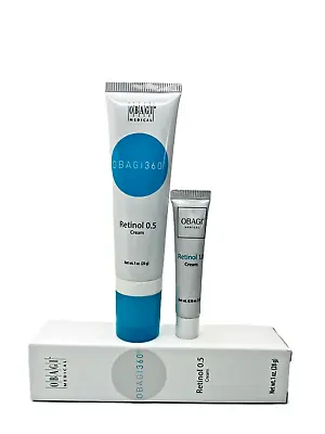 OBAGI360 RETINOL Cream 0.5 1oz & RETINOL Cream 1.0 0.18oz SET • $23