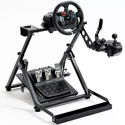 Hottoby Steering Racing Wheel Stand Foldable Adjustable For Logitech G920 G923 • $107.99