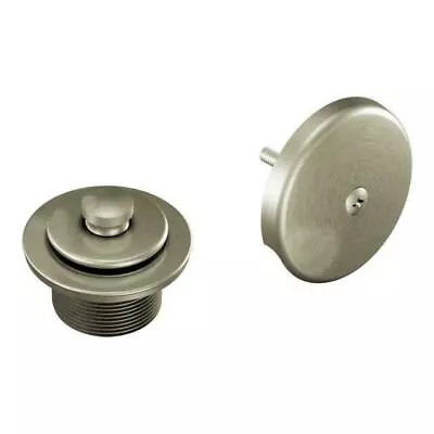 Moen T90331BN Push-N-Lock Tub & Shower Drain Kit W/1.5  Threads Brushed Nickel • $49.59