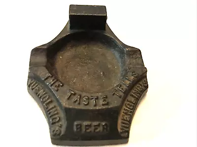 Yuengling Beer Vintage Cast Iron Advertising Ashtray Pottsville Pa. • $95