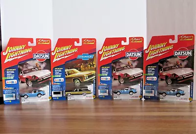 Johnny Lightning 1/64 Lot * 1981 Datsun 280zx Turbo & 1973 Chevy * Toys R Us • $50