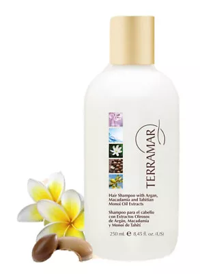 Terramar Shampoo With Argan Macadamia And Tahitian Monoi Oil. • $17.99