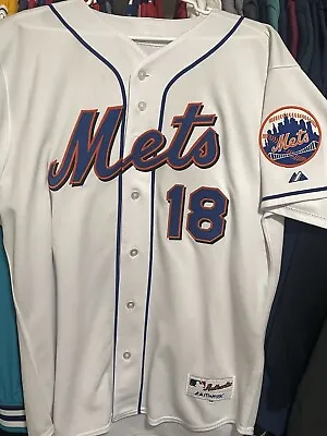 New York Mets Moises Alou Authentic Majestic Jersey Size 48 • $110