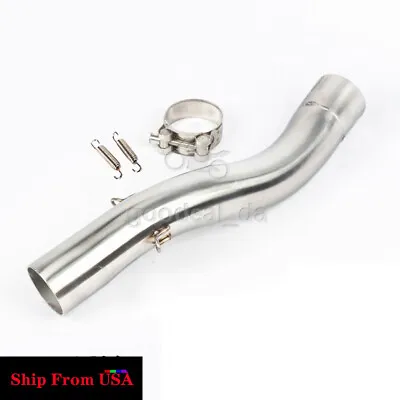 Motorcycle Exhaust System Modified Middle Link Pipe For Kawasaki ZX10R 2004 2005 • $65.12