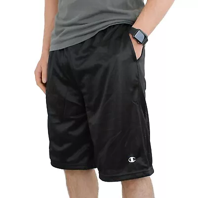 Champion Men's Mesh Basketball Shorts 9.5-Inch Inseam Workout Gym Active Mesh • $9.99