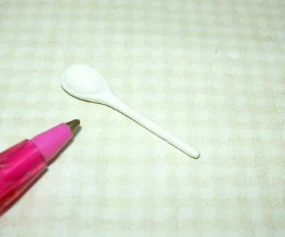 Miniature Painted Metal Mixing Stirring Spoon For The DOLLHOUSE Kitchen 1:12 • $3.49