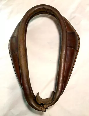 Vintage Leather Horse Mule Collar Harness 23  X 18  • $42.50