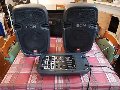 JBL Eon 210P Portable PA System - Effects Not Working- Everything Else Great • £50