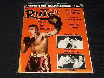 1961 September The Ring Magazine - Tom Mcneeley Boxing Cover - E 3376 • $30