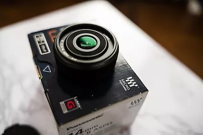 Panasonic LUMIX G II 14mm F/2.5 ASPH. Lens For Micro Four Thirds - Black • $185