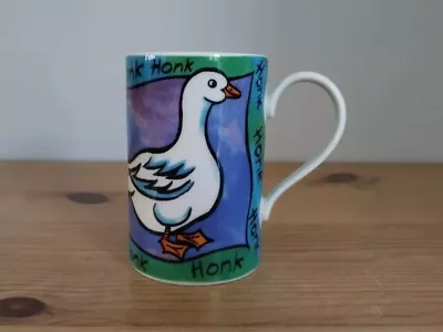 Dunoon Mug Funny Farm Honk Honk Goose By Jane Brookshaw • £6.99