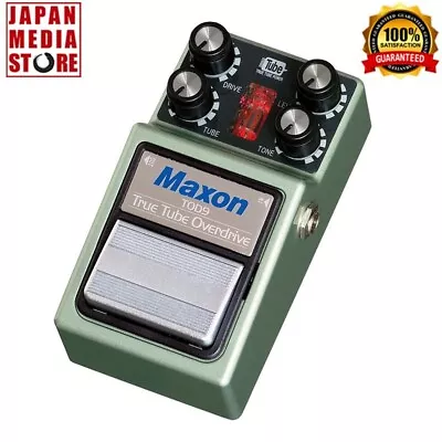 Maxon TOD9 True Tube Overdrive Guitar Effect Pedal Brand New • $157.02