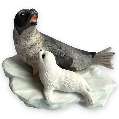 Maruri Usa Polar Expedition Porcelain Harp Seals Mother And Child P9007 In Box • $34.87