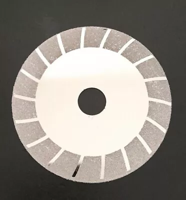 $11.50 • Buy 125mm 5  Coated Diamond Glass Cutting Disc Flat Wheel Grinder Bore 22mm #5313