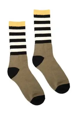 Hemp Crew Socks / Stripes • £15.63