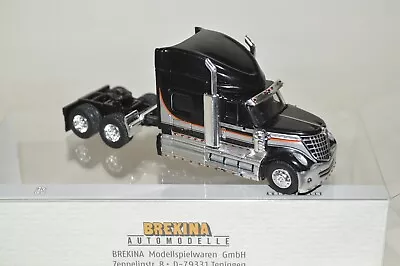 1:87 HO Brekina 85825 International Lonestar Tractor Truck BLACK/SILVER • $32