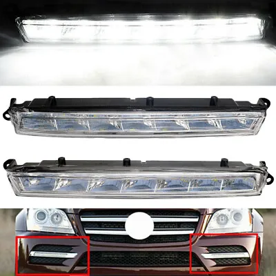 LED Daytime Running Lights DRL Fog Lamp For Benz X164 GL-Class GL320 GL350 GL450 • $47.89