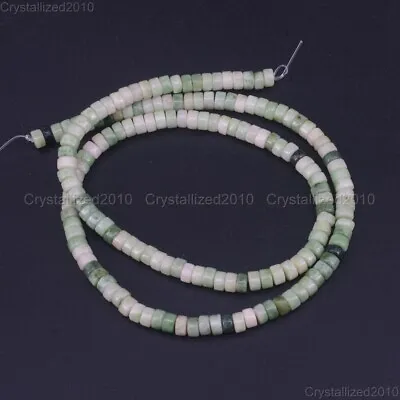 AAA Natural Gemstone Heishi Spacer Beads 2mm X 4mm 15.5  Quartz Turquoise Jasper • £7.46