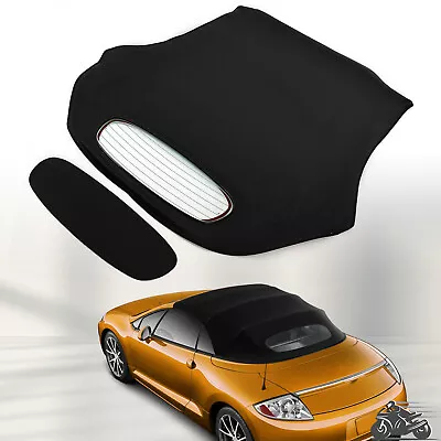 Convertible Soft Top Sailcloth W/ Heated Glass For Mitsubishi Eclipse 2006-2011 • $239