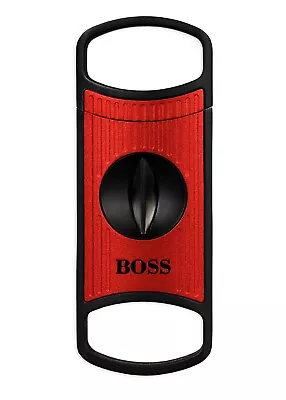 $19.99 • Buy Boss V-Cut Cigar Cutter Aluminum (Red)