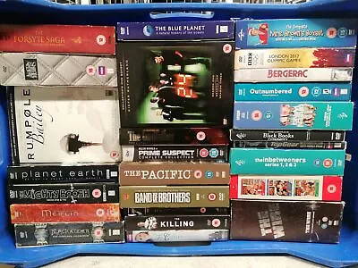 BBC ITV Channel 4 SKY DVD Box Set TV Series And Movies Job Lot Collection #22731 • £32.50