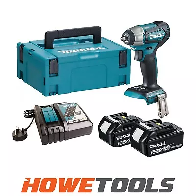 MAKITA DTW180RTJ 18v Impact Wrench 3/8  Square Drive • £290.70