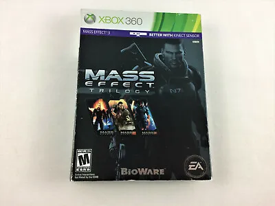 Xbox 360 - Mass Effect Trilogy Complete 5 Disc Set W/ Slipcase USED Rough Edges • $16.97